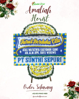 Papan Bunga Duka di Setia Negara